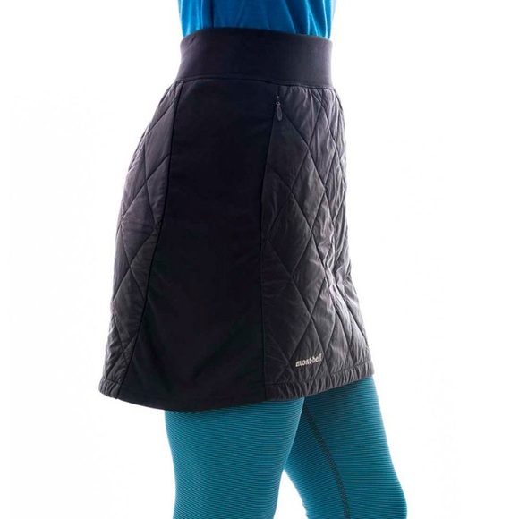 Mont-Bell America Teal/Black Therma Wrap Reversible Trail Skirt O/S - Picture 2 of 7